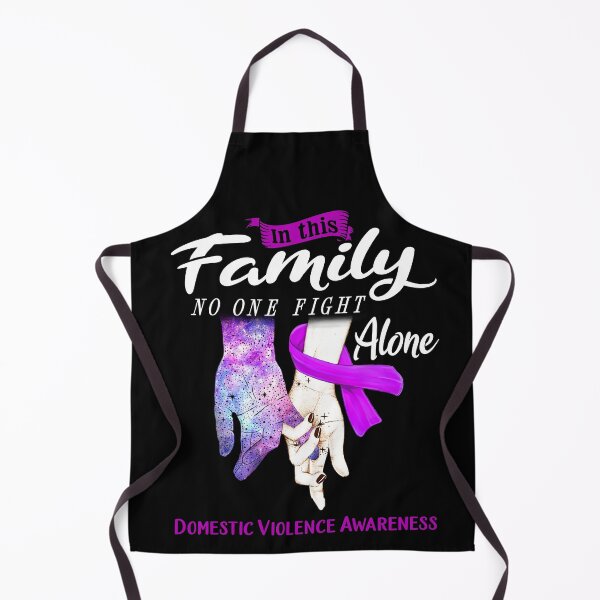 Item preview, In This Family No One Fights Alone DOMESTIC VIOLENCE Awareness designed and sold by Mnrshirley.