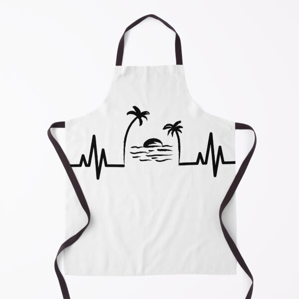 Item preview, Holiday Heartbeat Sunset Palm Sea designed and sold by DZ-Merch.