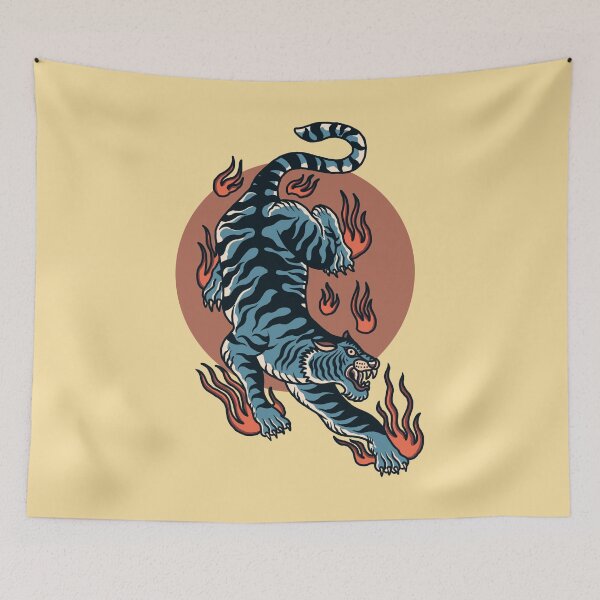 Item preview, oriental tiger designed and sold by simplife-art.