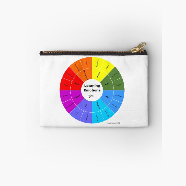 Item preview, Emotions Wheel for Learning Emotions (Feelings Wheel) 24 Emotions designed and sold by Leadskill.