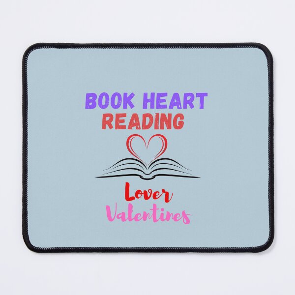 Item preview, Book Heart Reading Lover Valentines designed and sold by yassminishop.