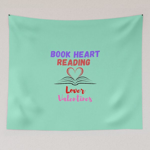 Item preview,  Book Heart Reading Lover Valentines designed and sold by yassminishop.