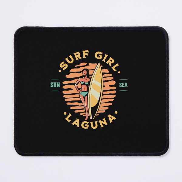 Item preview, Laguna Beach Surfer Girl California Surfing designed and sold by CattlettArt.