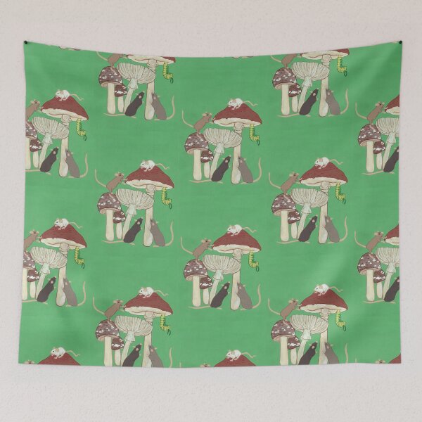 Item preview, Storybook Mice and Mushrooms designed and sold by Audrey Pearson.