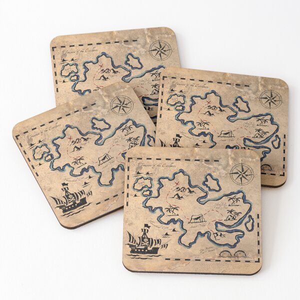 Item preview, Pirate Treasure Map designed and sold by KColbyStudios.