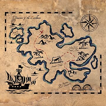  Treasure Map Tapestry Pirate Tapestry Island Map Super Detailed  Treasure Map Pirates Gold Secret Sea History Psychedelic Wall Hanging  Tapestry Halloween Tapestry For Bedroom Living Room Dorm Yellow And Gold 