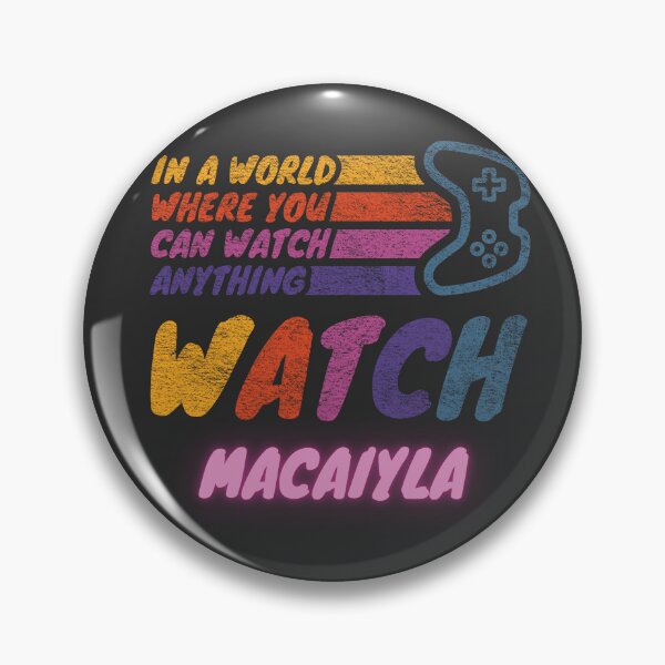 Item preview, Watch Macaiyla twitch streamer youtuber designed and sold by LAST WEEK'S STOLEN AESTHETICS.