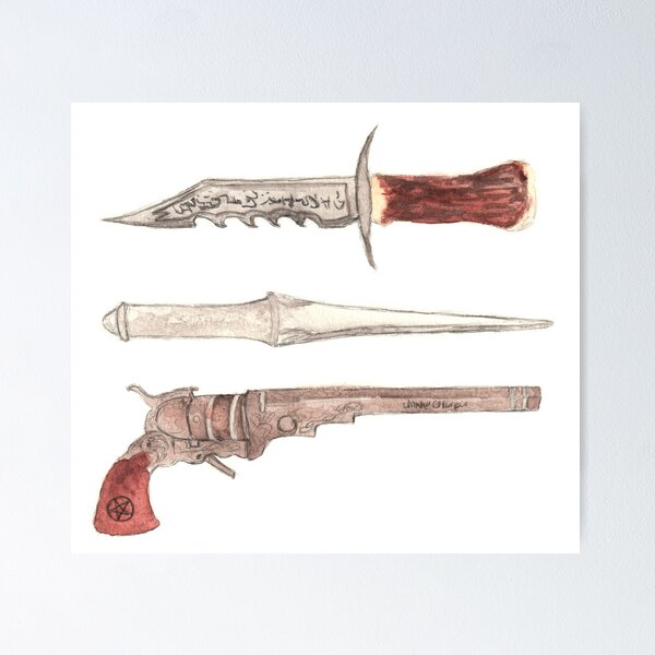 Item preview, Supernatural Weapons designed and sold by 3amCoffee.