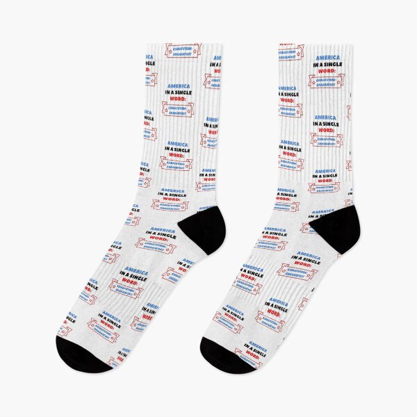Item preview, FUNNY AMERICA IS A NATION THAT CAN BE DESCRIBED IN A SINGLE WORD designed and sold by appareltolove.