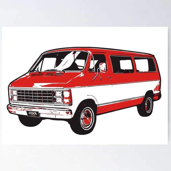 Item preview, Red & White 80s BV designed and sold by CoolRide.