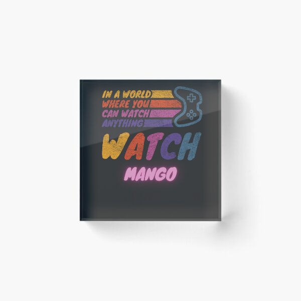 Item preview, Watch Mango twitch streamer youtuber designed and sold by LAST WEEK'S STOLEN AESTHETICS.