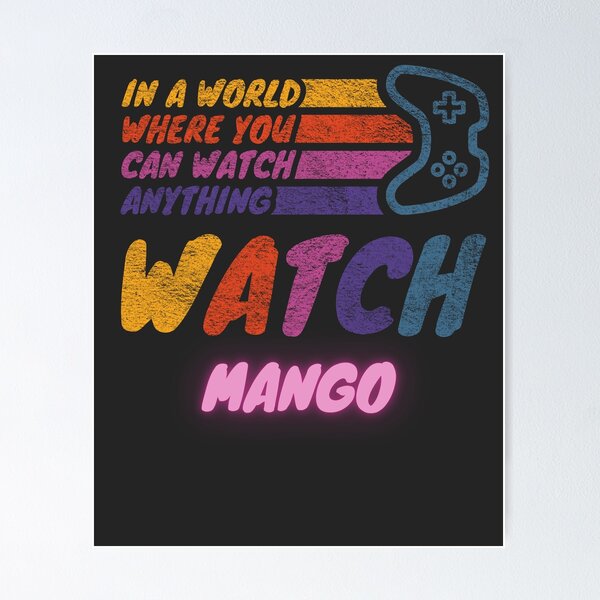 Item preview, Watch Mango twitch streamer youtuber designed and sold by LAST WEEK'S STOLEN AESTHETICS.