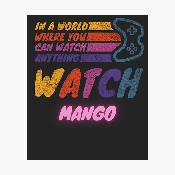 Item preview, Watch Mango twitch streamer youtuber designed and sold by LAST WEEK'S STOLEN AESTHETICS.