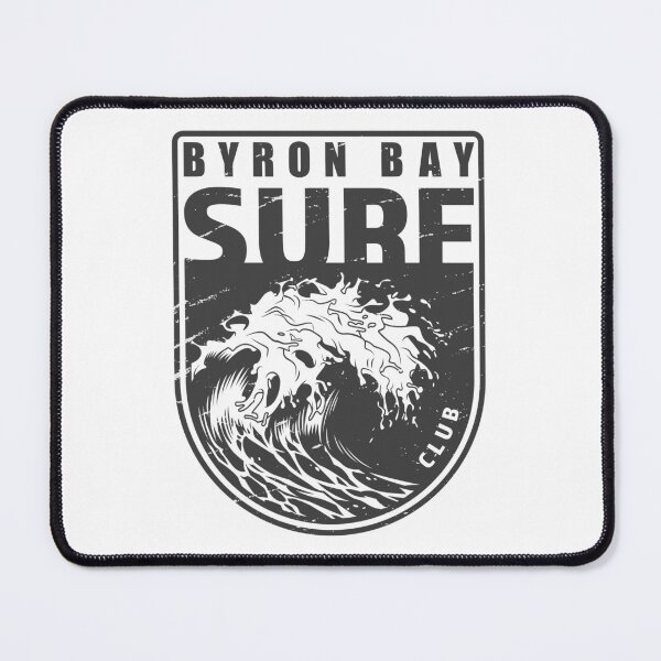 Item preview, Byron Bay Surf Club Australia Emblem designed and sold by KrisSidDesigns.