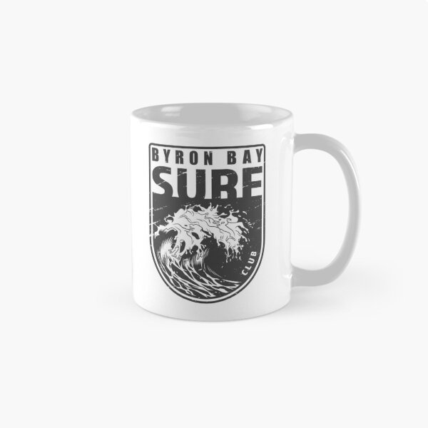 Item preview, Byron Bay Surf Club Australia Emblem designed and sold by KrisSidDesigns.
