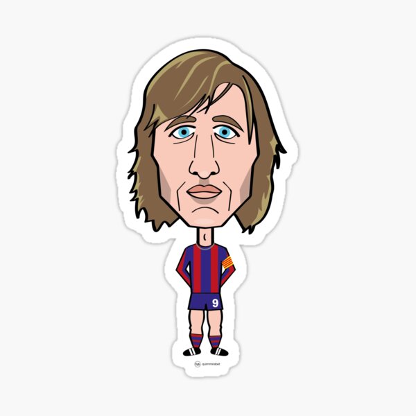 Johan Cruyff FCB - Barça Pegatina