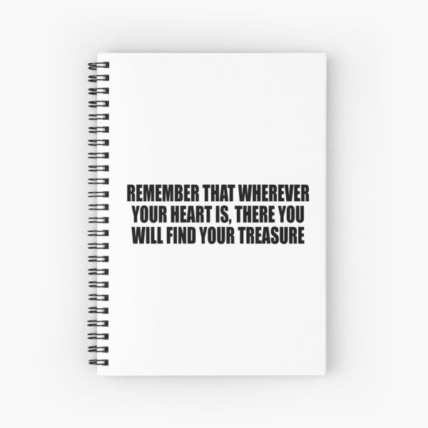 Item preview, Remember that wherever your heart is, there you will find your treasure designed and sold by Colorfulandfun.