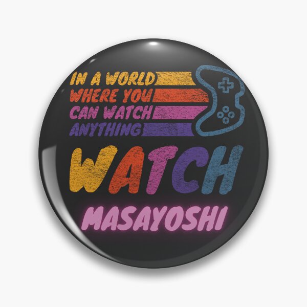 Item preview, Watch Masayoshi twitch streamer youtuber designed and sold by LAST WEEK'S STOLEN AESTHETICS.
