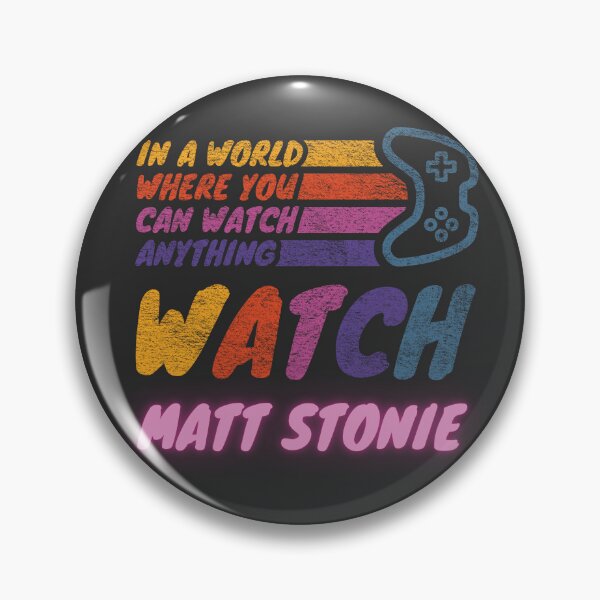 Item preview, Watch Matt Stonie twitch streamer youtuber designed and sold by LAST WEEK'S STOLEN AESTHETICS.