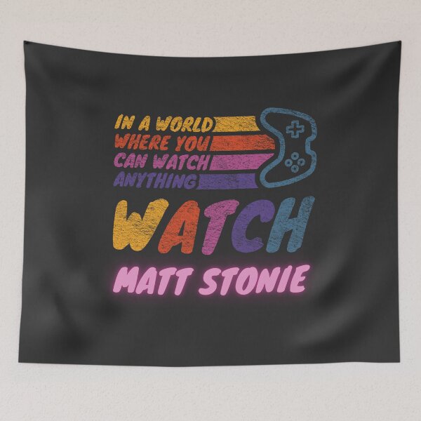 Item preview, Watch Matt Stonie twitch streamer youtuber designed and sold by LAST WEEK'S STOLEN AESTHETICS.