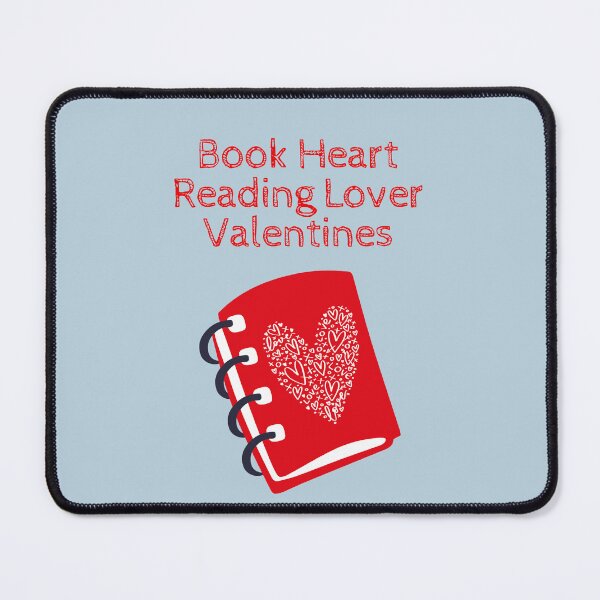 Item preview, Book Heart Reading Lover Valentines designed and sold by yassminishop.