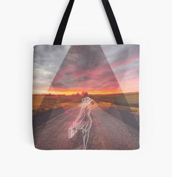Not all those who wander All Over Print Tote Bag