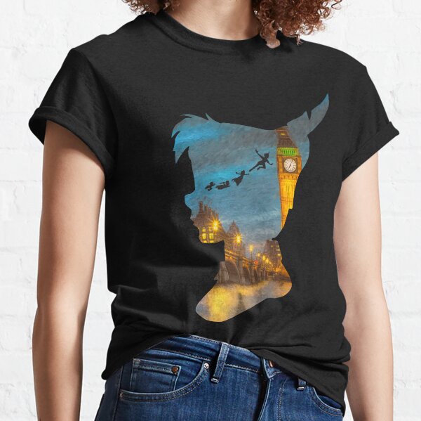 Peter Pan Over London Classic T-Shirt