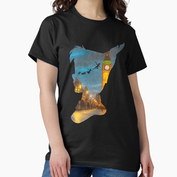 Vista previa del artículo con la obra «Peter Pan sobre Londres», diseñado y vendido por maryedenoa.