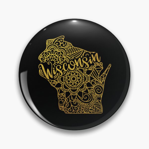 Item preview, Wisconsin Gold Map designed and sold by OutcastBrain.