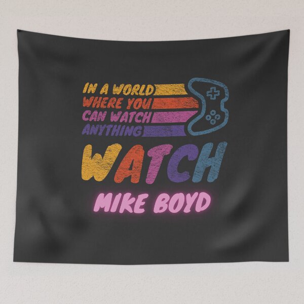 Item preview, Watch Mike Boyd twitch streamer youtuber designed and sold by LAST WEEK'S STOLEN AESTHETICS.