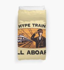 Hype Train Vintage ver.darktext Duvet Cover