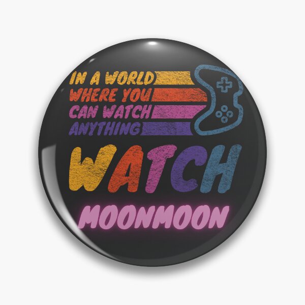 Item preview, Watch Moonmoon twitch streamer youtuber designed and sold by LAST WEEK'S STOLEN AESTHETICS.
