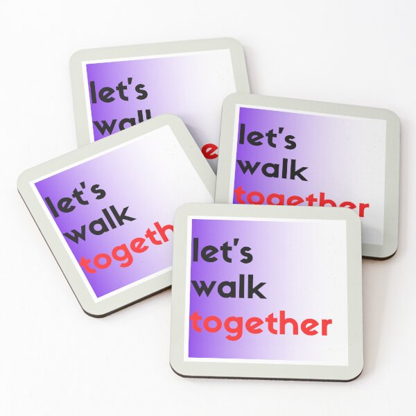 Item preview, Quote let's walk together designed and sold by BaZaar from TakE a LooK.
