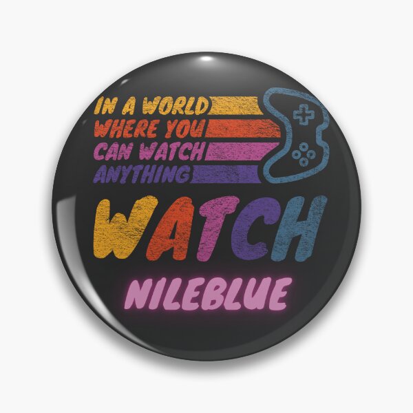 Item preview, Watch NileBlue twitch streamer youtuber designed and sold by LAST WEEK'S STOLEN AESTHETICS.