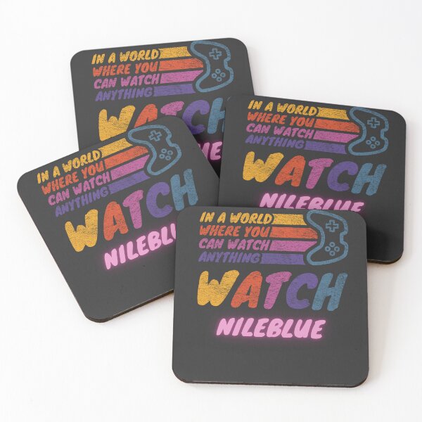 Item preview, Watch NileBlue twitch streamer youtuber designed and sold by LAST WEEK'S STOLEN AESTHETICS.