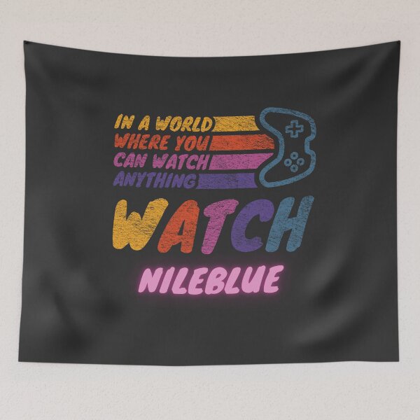 Item preview, Watch NileBlue twitch streamer youtuber designed and sold by LAST WEEK'S STOLEN AESTHETICS.