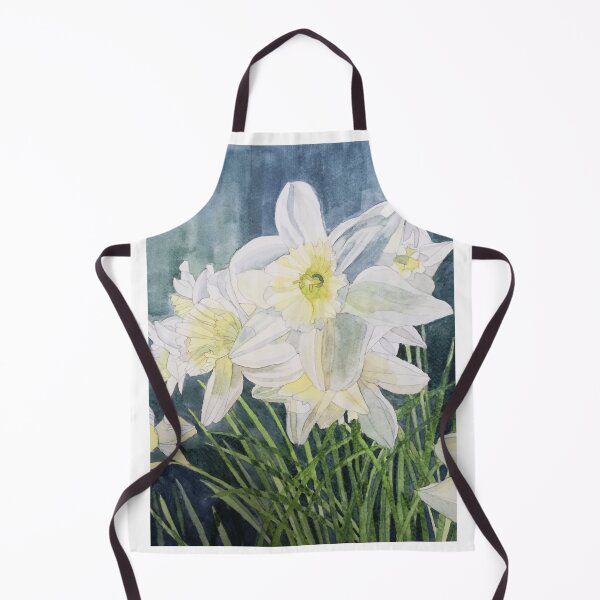 Item preview, Pale Daffodils watercolour painting designed and sold by esvb.