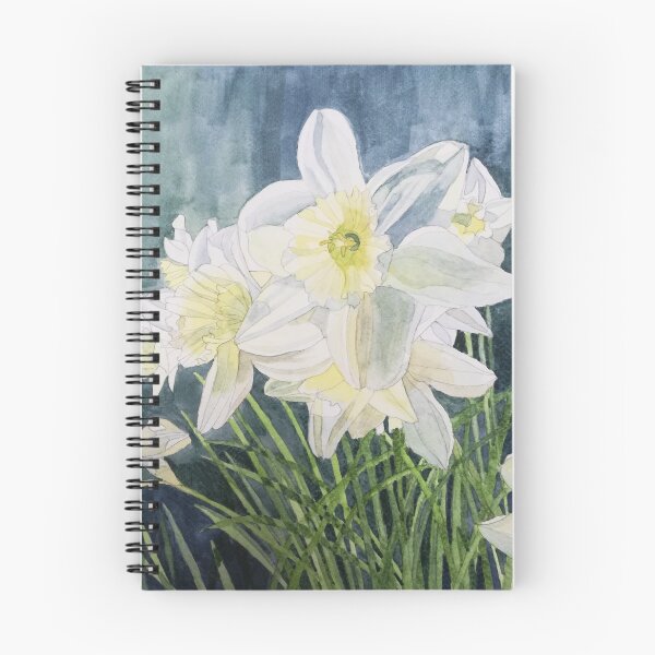 Item preview, Pale Daffodils watercolour painting  designed and sold by esvb.