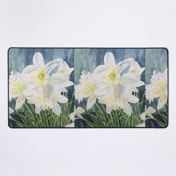 Item preview, Pale Daffodils watercolour painting  designed and sold by esvb.