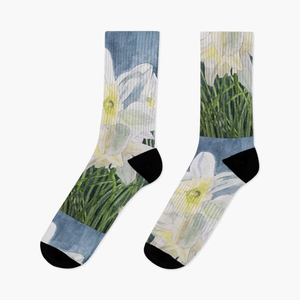 Item preview, Pale Daffodils watercolour painting  designed and sold by esvb.