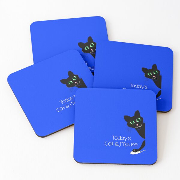 Item preview, Cat & Mouse blue design  designed and sold by MystixJack.
