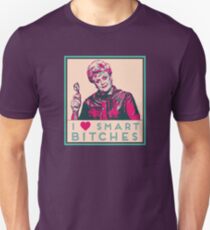 I heart smart b****es like JB Fletcher Unisex T-Shirt
