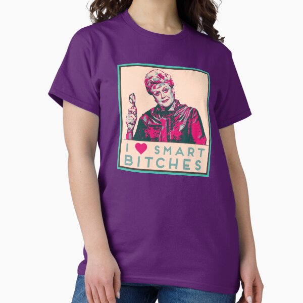Item preview, I heart smart b****es like JB Fletcher  designed and sold by PrettyLittlePod.