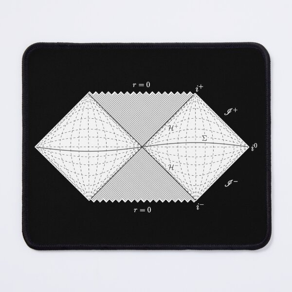 Item preview, penrose diagram, general relativity and physics designed and sold by NoetherSym.
