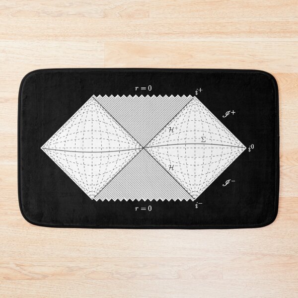 Item preview, penrose diagram, general relativity and physics designed and sold by NoetherSym.