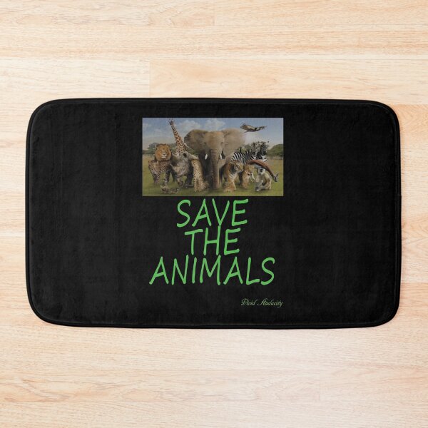 Item preview, SAVE THE ANIMALS designed and sold by VividAudacity.