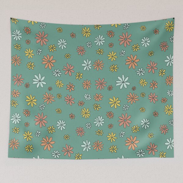 Item preview, Vintage floral pattern (colour palette, color palete) designed and sold by Sanaura.