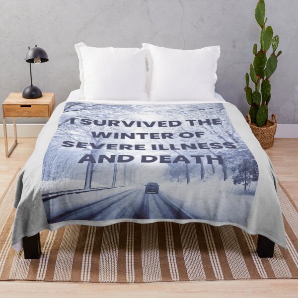 Item preview, i survived the winter of severe illness and death designed and sold by Abeer’s Art.