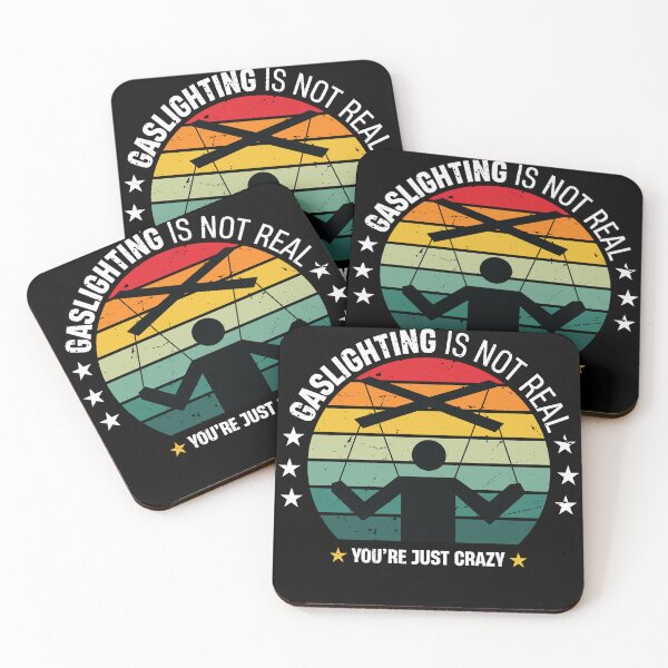 Item preview, Gaslighting is not real you're just crazy vintage designed and sold by TheMattDesigns.