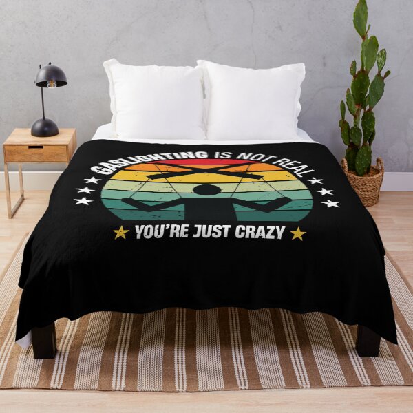 Item preview, Gaslighting is not real you're just crazy vintage designed and sold by TheMattDesigns.